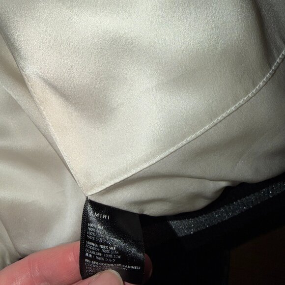 AMIRI Satin Bomber
